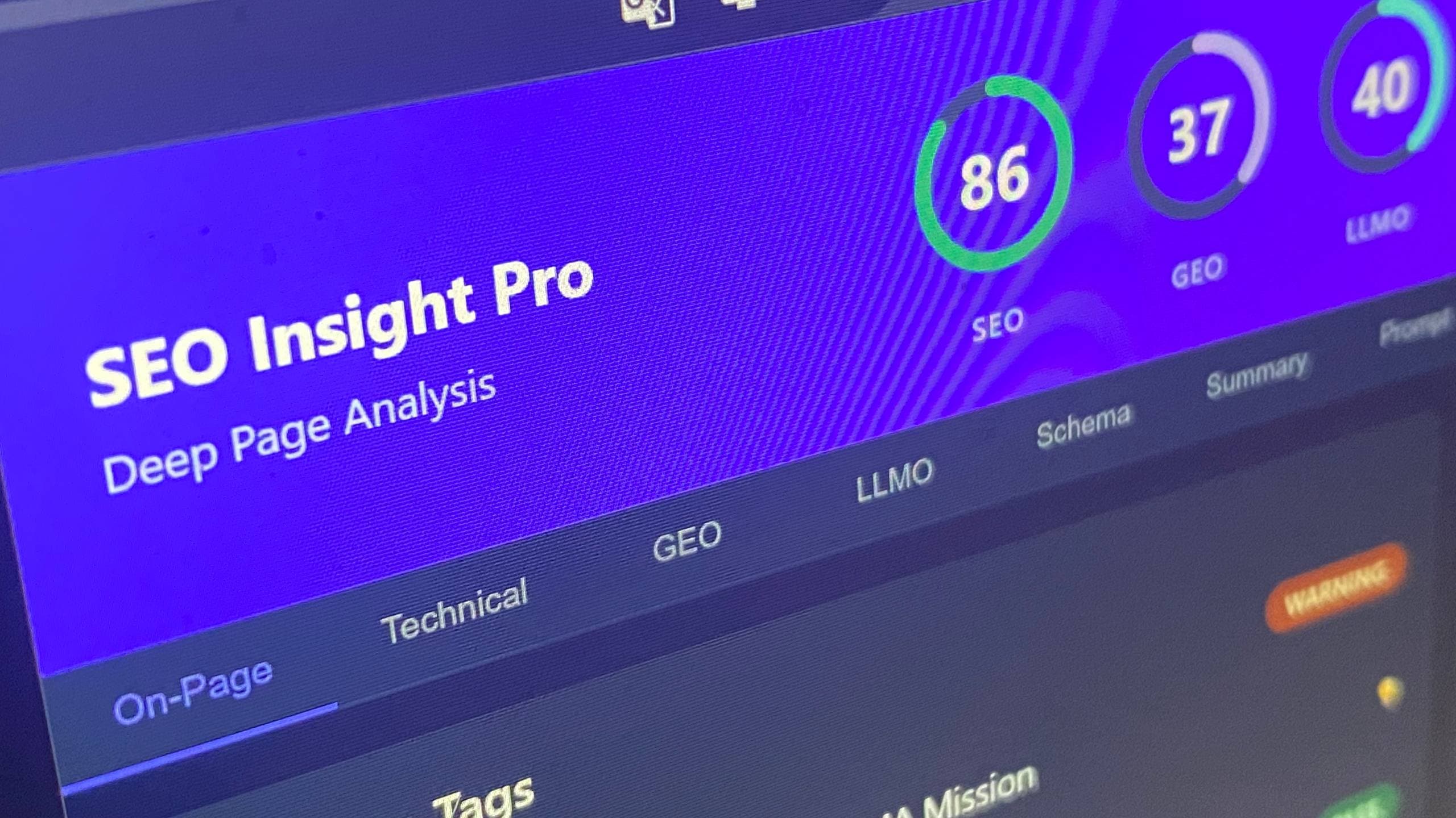 SEO Insight PRO: Професійний аудит SEO, AEO та LLM-оптимізації